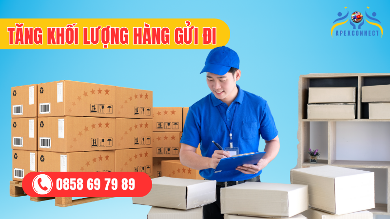 tăng số lượng hàng gửi